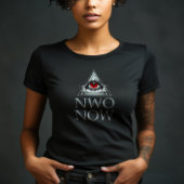 NWONOW Logo Black T - Shirt