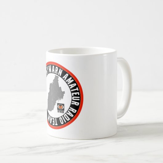 NWS Gray SKYWARN Coffee Mug Kaffeetasse (VorderseiteRechts)
