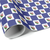 NWT Wrapping Paper Custom NWT Flag Geschenkpapier (Rolleneckpunkt)