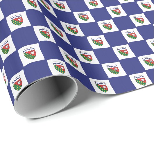 NWT Wrapping Paper Custom NWT Flag Geschenkpapier (Rolleneckpunkt)