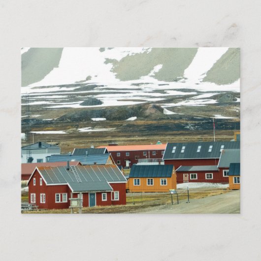 Ny-Alesund, Svalbard, Norwegen Postkarte (Vorderseite)