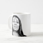 NY Attorney General Letitia James Kaffeetasse (Vorderseite Links)