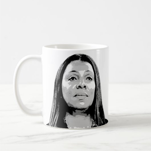 NY Attorney General Letitia James Kaffeetasse (Links)