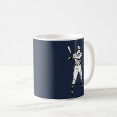 NY Baseball - 2023 Retro Kaffeetasse (VorderseiteRechts)