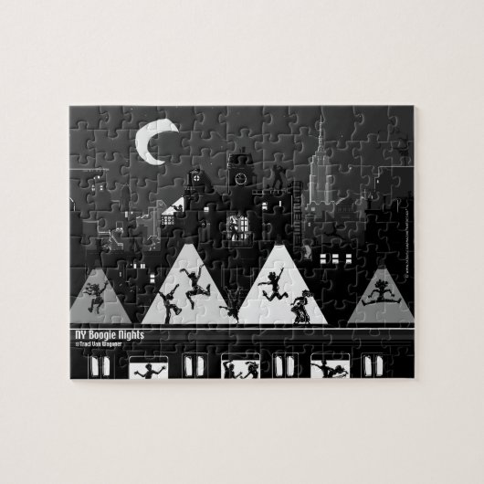 NY Boogie-Nachtpuzzlespiel Puzzle (Horizontal)