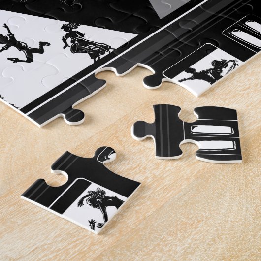 NY Boogie-Nachtpuzzlespiel Puzzle (Seite)