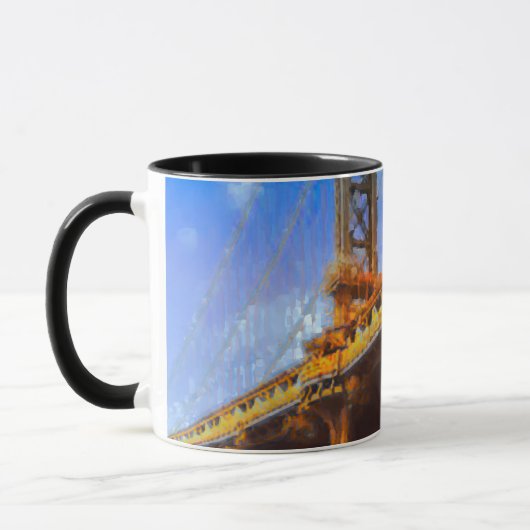 NY Bridge Mug Tasse (Links)