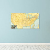 NY Central Lines Leinwanddruck (Insitu (Holzboden))