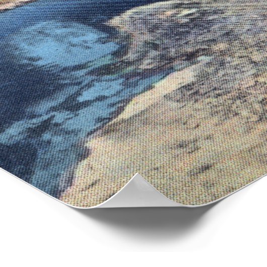 NY Central RR Bridge, Jacob's Ladder Poster (Ecke)