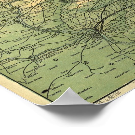 NY Central und Hudson River RR Poster (Ecke)