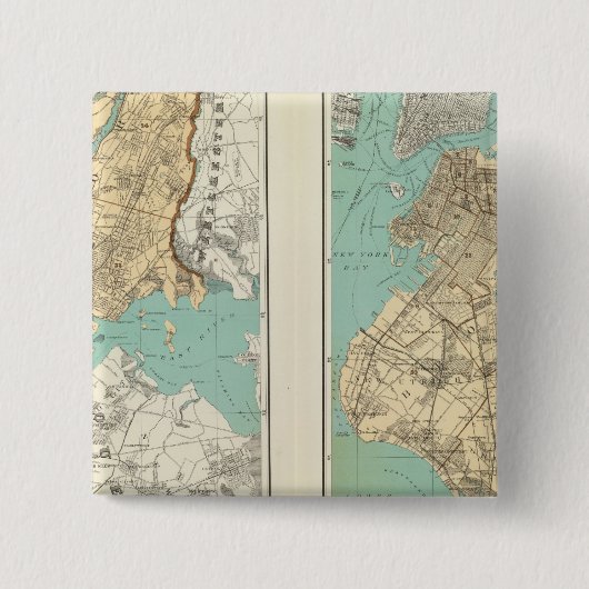 NY City, Brooklyn Button (Vorderseite)