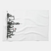 NY Cityscape Kitchen Towel Geschirrtuch (Horizontal)