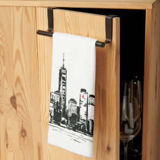 NY Cityscape Kitchen Towel Geschirrtuch