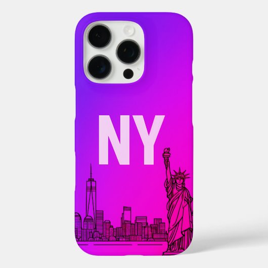 NY Core Design Case-Mate iPhone Hülle (Rückseite)