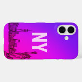 NY Core Design Case-Mate iPhone Hülle (Rückseite (Horizontal))