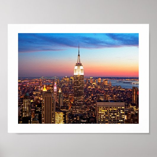NY Empire State Building Poster (Vorne)