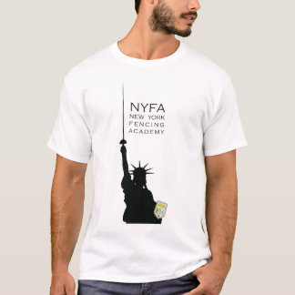 NY Fencing Statue of Liberty Men's T-Shirt