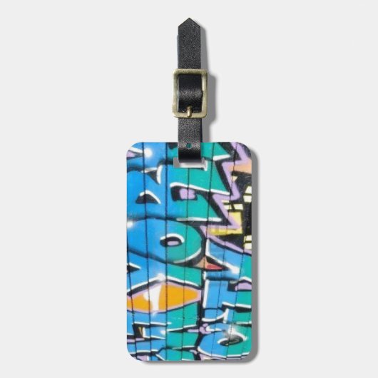 ny Graffiti Gepäckanhänger (Vorderseite vertikal)