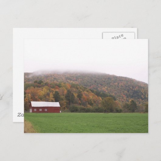 NY im Herbst - Postkarte hochstellen (Vorne/Hinten)