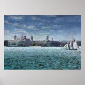 NY - Insel Ellis Poster