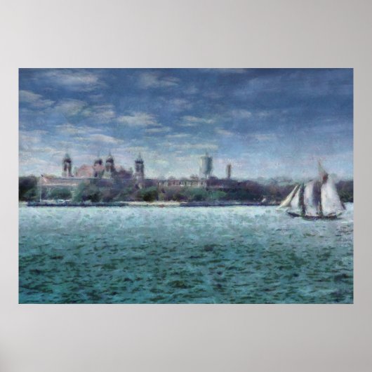 NY - Insel Ellis Poster (Vorne)
