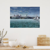 NY - Insel Ellis Poster (Küche)