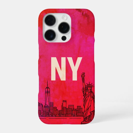NY Kern Design iPhone Hülle (Rückseite)