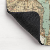 NY, Kings, Queens, Richmond, Rockland Mousepad (Ecke)