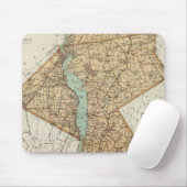NY, Kings, Queens, Richmond, Rockland Mousepad (Mit Mouse)