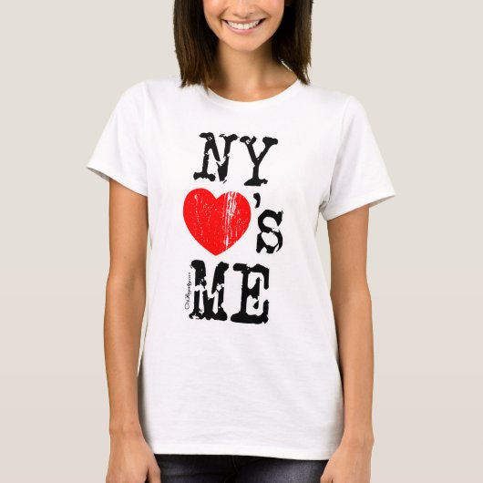 NY Lieben ich T-Shirt (Vorderseite)