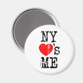 NY Lieben Magnet (Vorderseite/Rückseite)