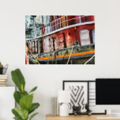 NY - Lil' Tugboat Poster (Heimbüro)