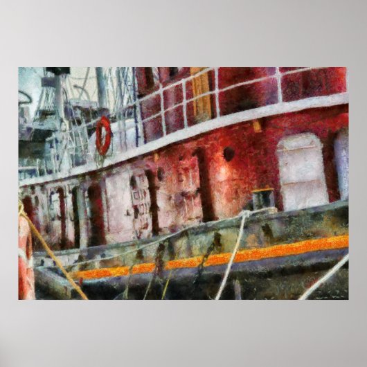 NY - Lil' Tugboat Poster (Vorne)
