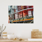 NY - Lil' Tugboat Poster (Küche)
