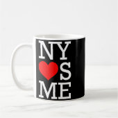 Ny Loves Me Funny I Heart New York Kaffeetasse (Links)