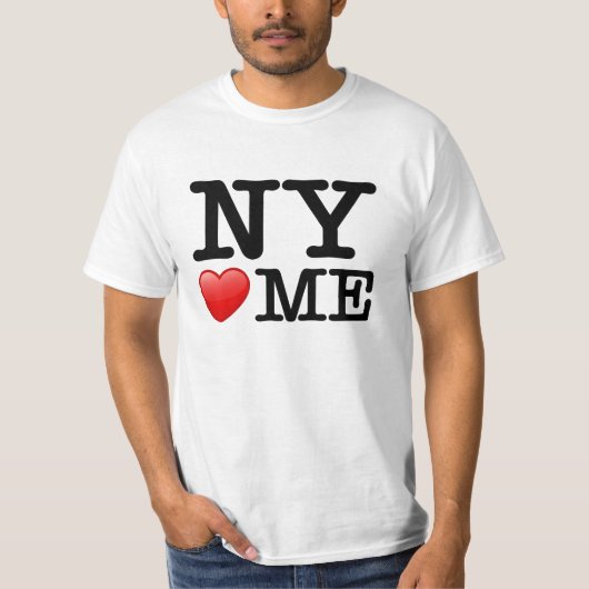 NY Loves Me, I Love it too! T-Shirt (Vorderseite)