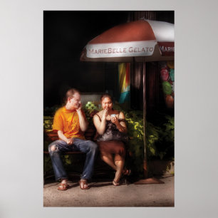NY - MarieBelle Gelato Poster