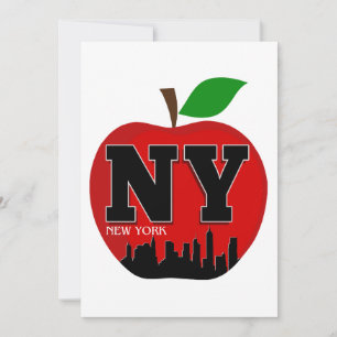 NY NEW YORK DER GROSSE APFEL EINLADUNG
