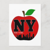 NY NEW YORK THE BIG APPLE POSTKARTE (Vorderseite)