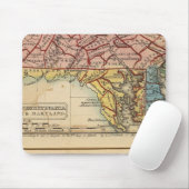 NY, NJ, Pa, Del, Md Mousepad (Mit Mouse)
