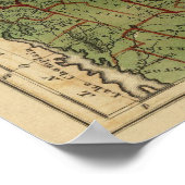 NY, NJ, Pa, Del, Md Poster (Ecke)