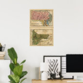 NY, NJ, Pa, Del, Md Poster (Heimbüro)