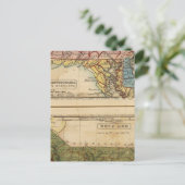 NY, NJ, Pa, Del, Md Postkarte (Stehend Vorderseite)