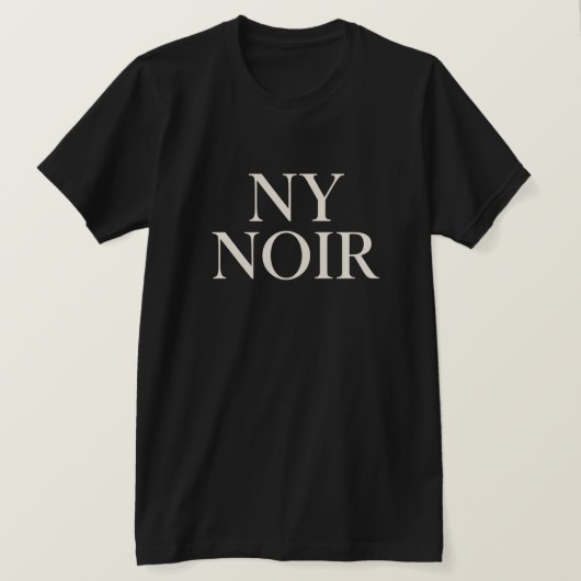 NY Noir T-Shirt (Design vorne)