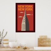NY, NY 3-Poster Poster (Küche)