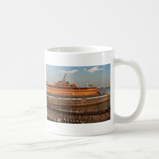 NY, NY - The Staten Island Ferry Kaffeetasse (Rechts)