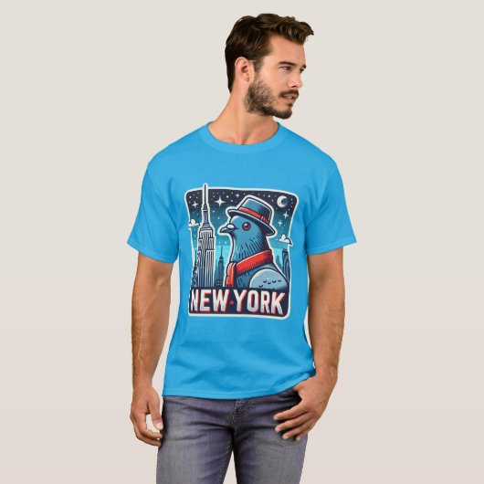 NY PIGEON 4 T-Shirt (Vorne ganz)
