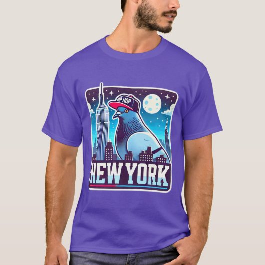 NY PIGEON 5 T-Shirt (Vorderseite)