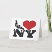 NY Pigeon Karte (Vorderseite)