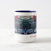 NY presbyterianische Krankenhaus-Tasse 2 Zweifarbige Tasse (Mittel)